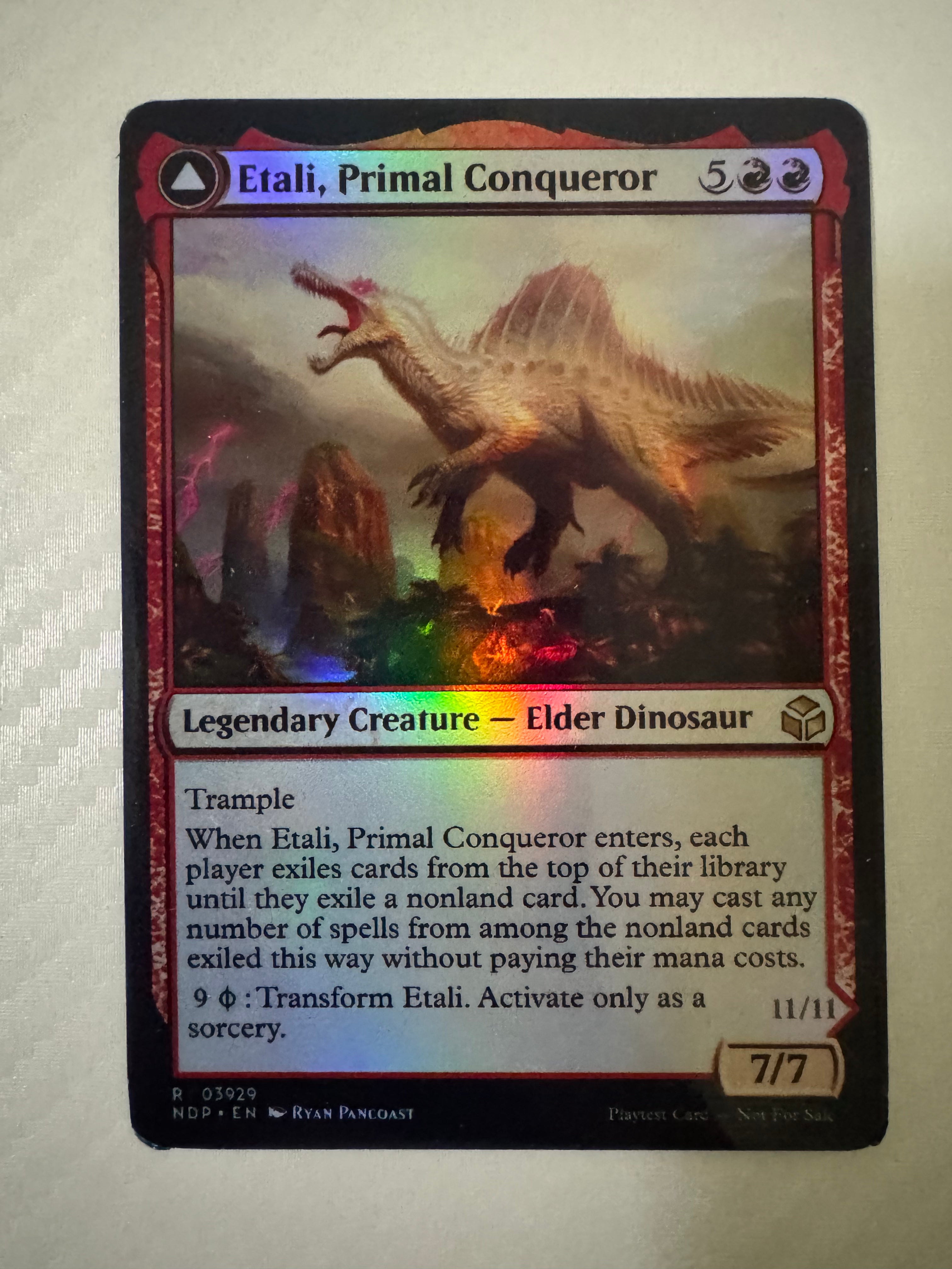 9 Double Sided Foil Proxies