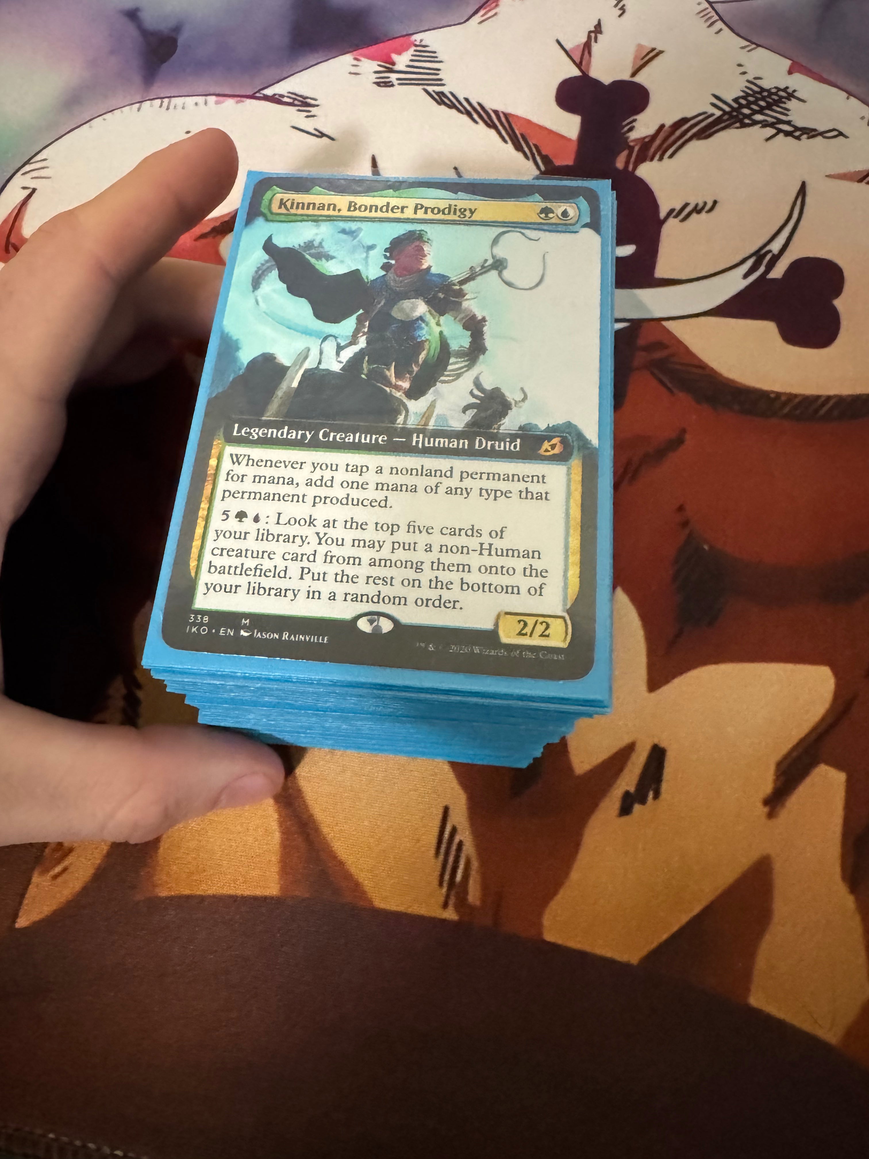 Pre Made Kinnan Cedh Deck with Sleeves